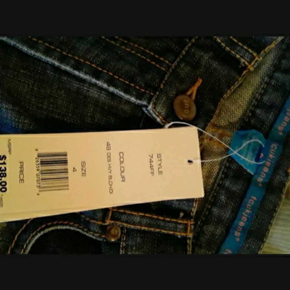 Brand new fcuk Jean's size 4